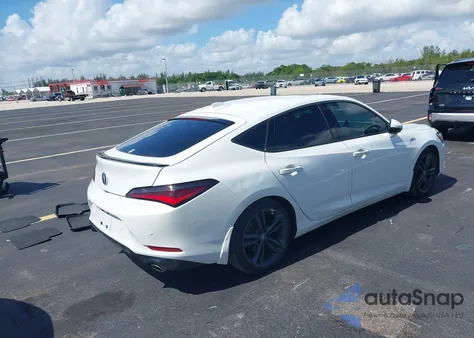 2023 Acura Integra A-Spec Technology из США, поврежденный, VIN 19UDE4H65PA023170